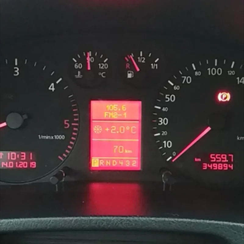 Replacement LCD Screen for Audi A3, A4, A6