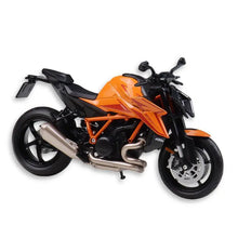 Load image into Gallery viewer, KTM 1390 Super Duke R Motorcycle - Welly 1:12 Diecast Model