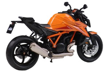 Load image into Gallery viewer, Model of a KTM 1390 Super Duke R motorcycle by Welly 
