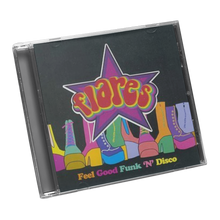 Load image into Gallery viewer, A CD jewel case containing the album 'Feel Good Funk 'N Disco' by the band Fúbre, shown at an angle on a plain white background.