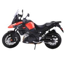 Load image into Gallery viewer, Model motorcycle with red and black design on a white background