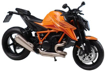 Load image into Gallery viewer, Model motorcycle of KTM 1390 Super Duke R by Welly