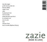 Zazie - Made in Love - CD